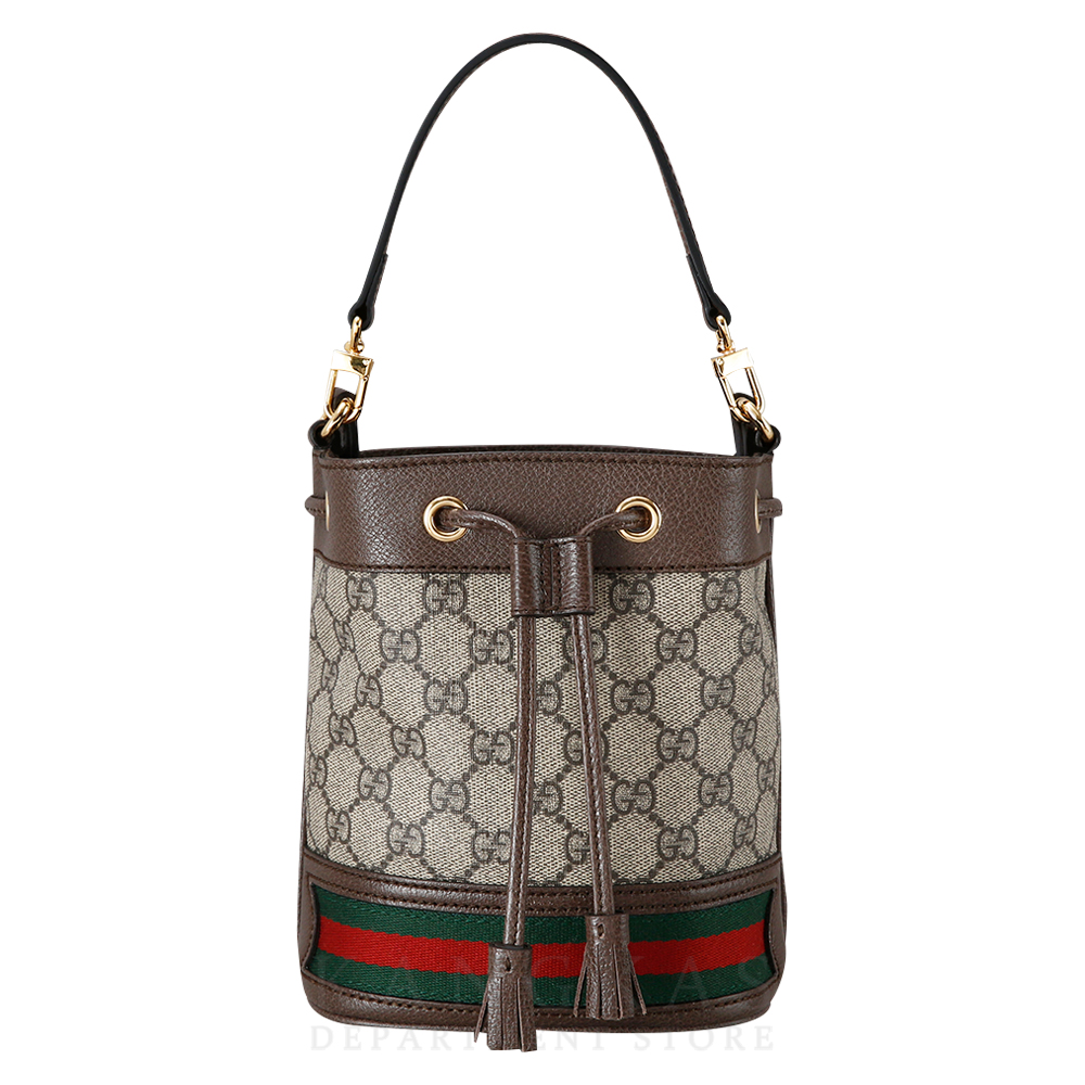 GUCCI(USED)구찌 GG 수프림 미니 버킷백