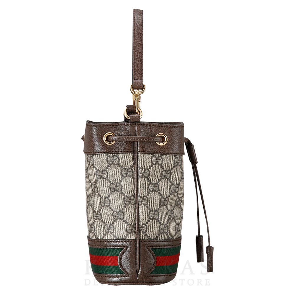 GUCCI(USED)구찌 GG 수프림 미니 버킷백