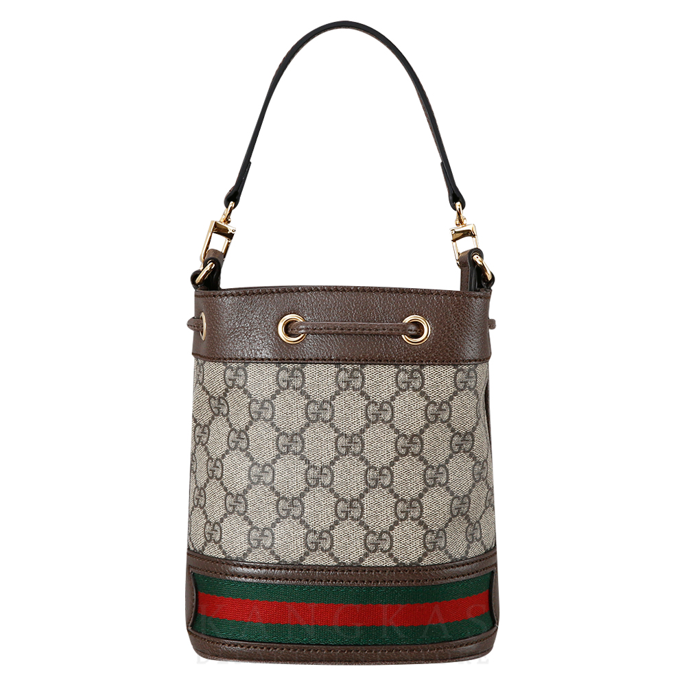 GUCCI(USED)구찌 GG 수프림 미니 버킷백