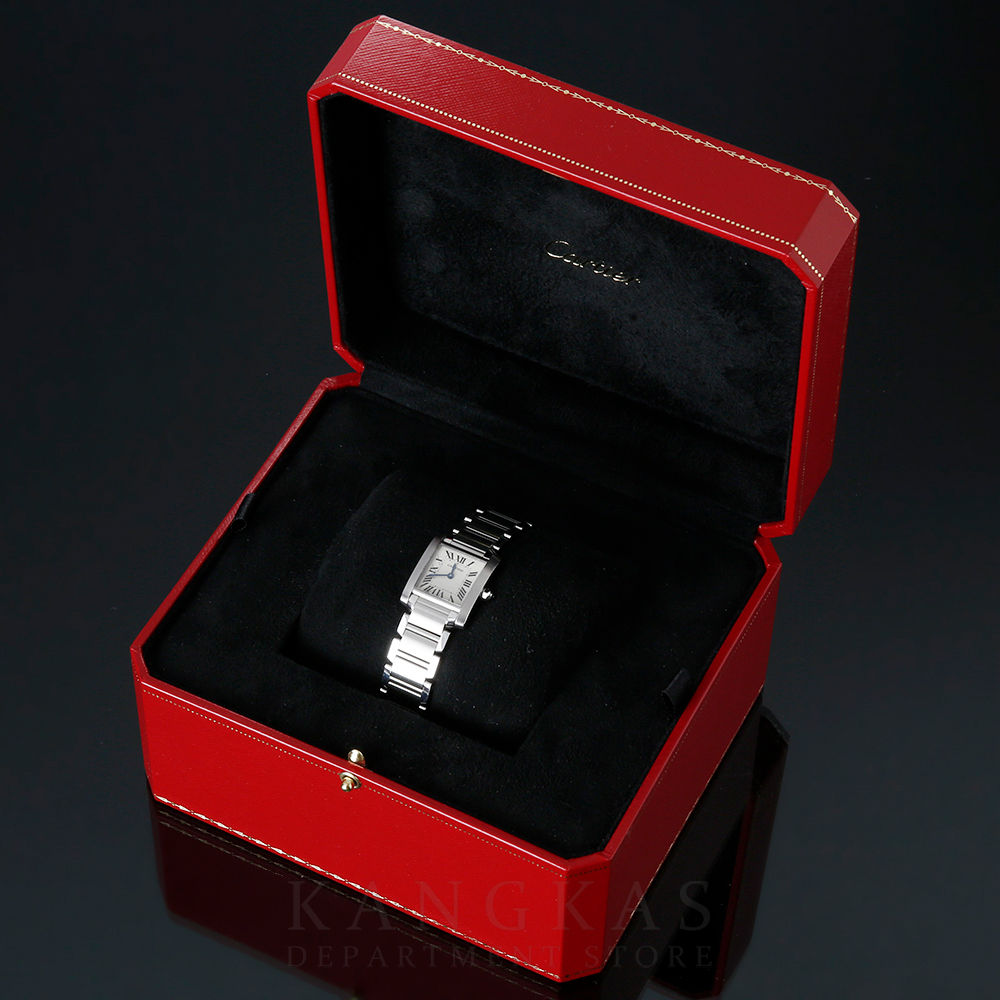 CARTIER(USED)까르띠에 탱크 프랑세스 스틸 스몰