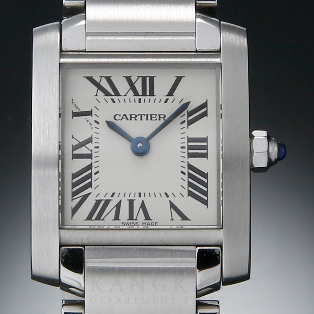 CARTIER(USED)까르띠에 탱크 프랑세스 스틸 스몰