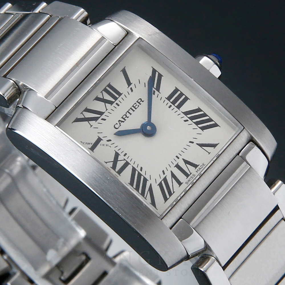 CARTIER(USED)까르띠에 탱크 프랑세스 스틸 스몰
