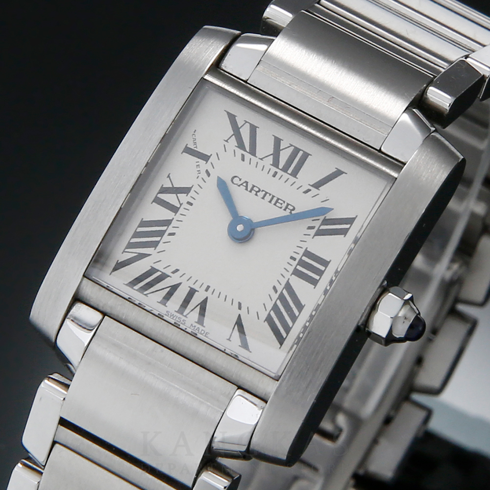CARTIER(USED)까르띠에 탱크 프랑세스 스틸 스몰