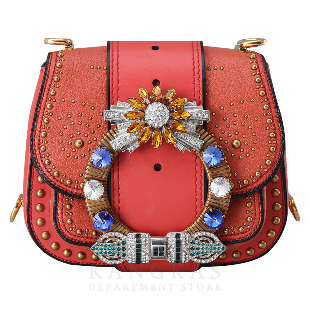 MIU MIU(USED)미우미우  크리스탈 숄더