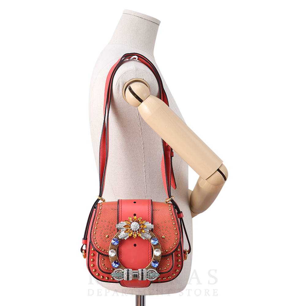 MIU MIU(USED)미우미우  크리스탈 숄더