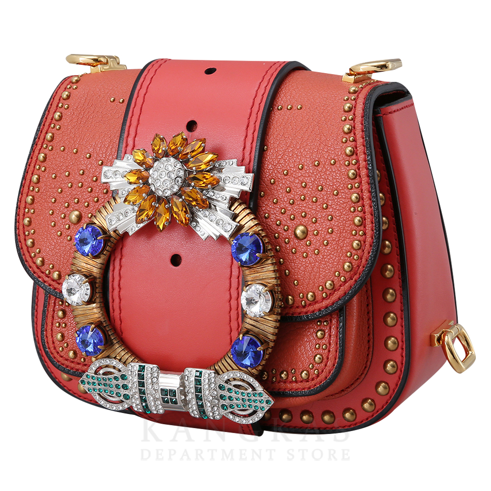 MIU MIU(USED)미우미우  크리스탈 숄더