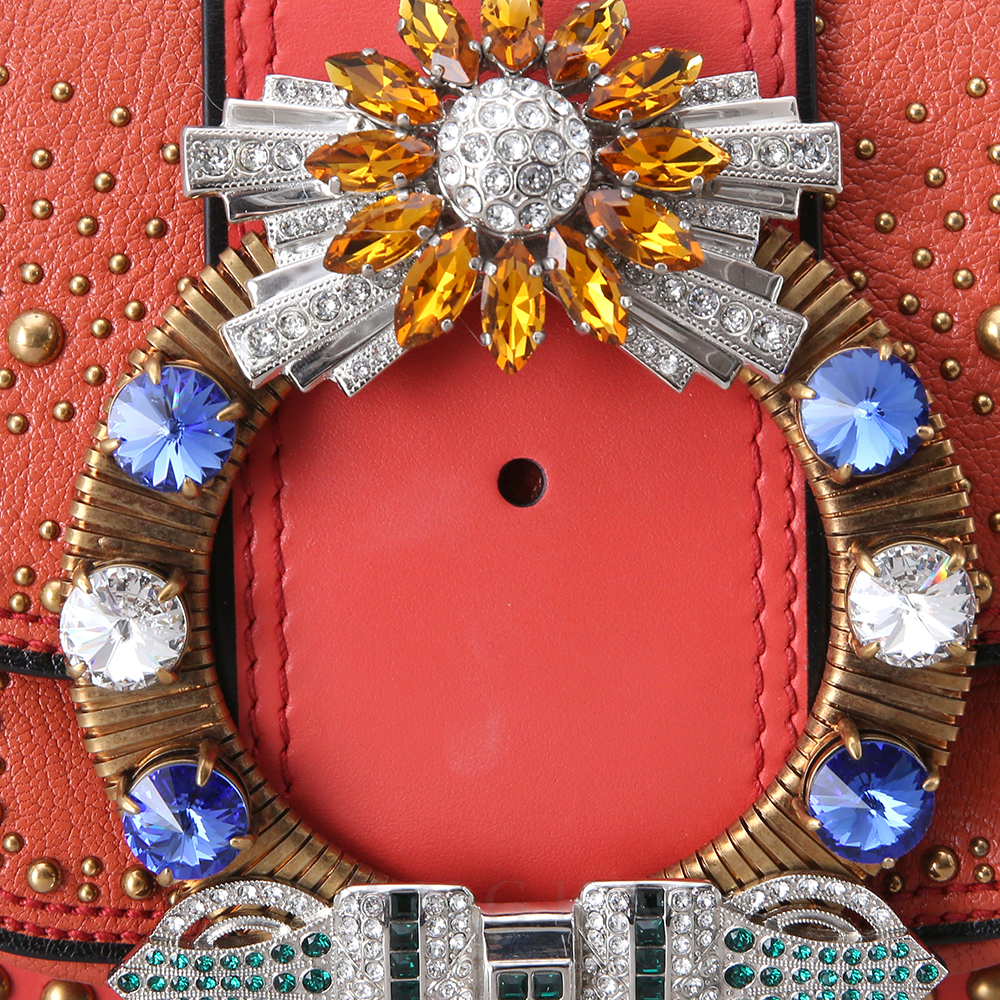 MIU MIU(USED)미우미우  크리스탈 숄더