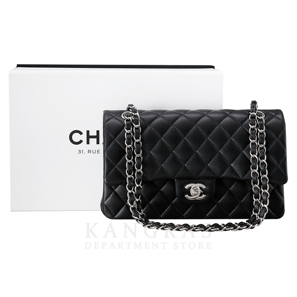 CHANEL(USED)샤넬 클래식 램스킨 미듐