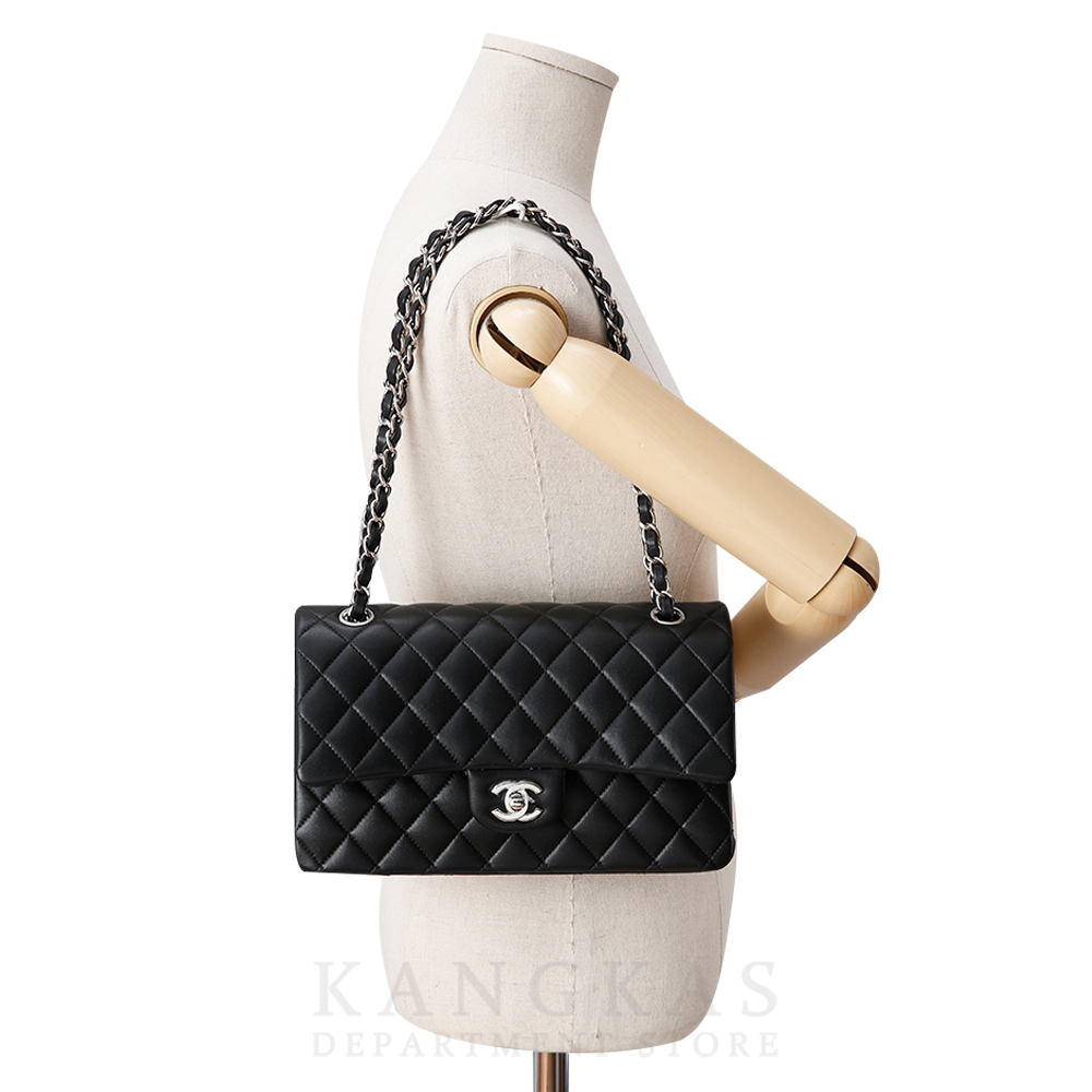 CHANEL(USED)샤넬 클래식 램스킨 미듐