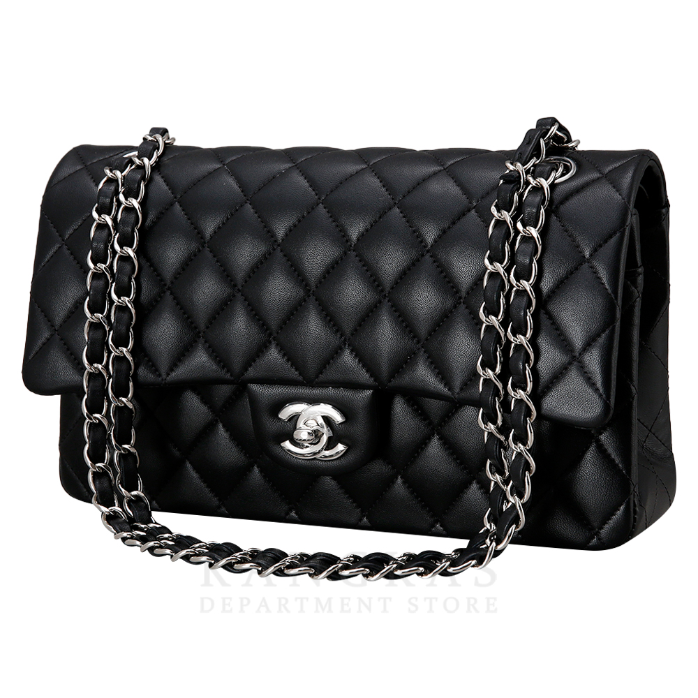 CHANEL(USED)샤넬 클래식 램스킨 미듐