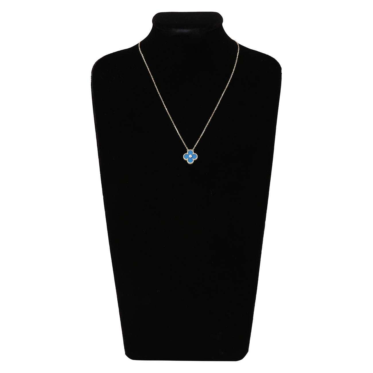 Van Cleef & Arpels(USED)반클리프앤아펠 빈티지 알함브라 다이아 네크리스
