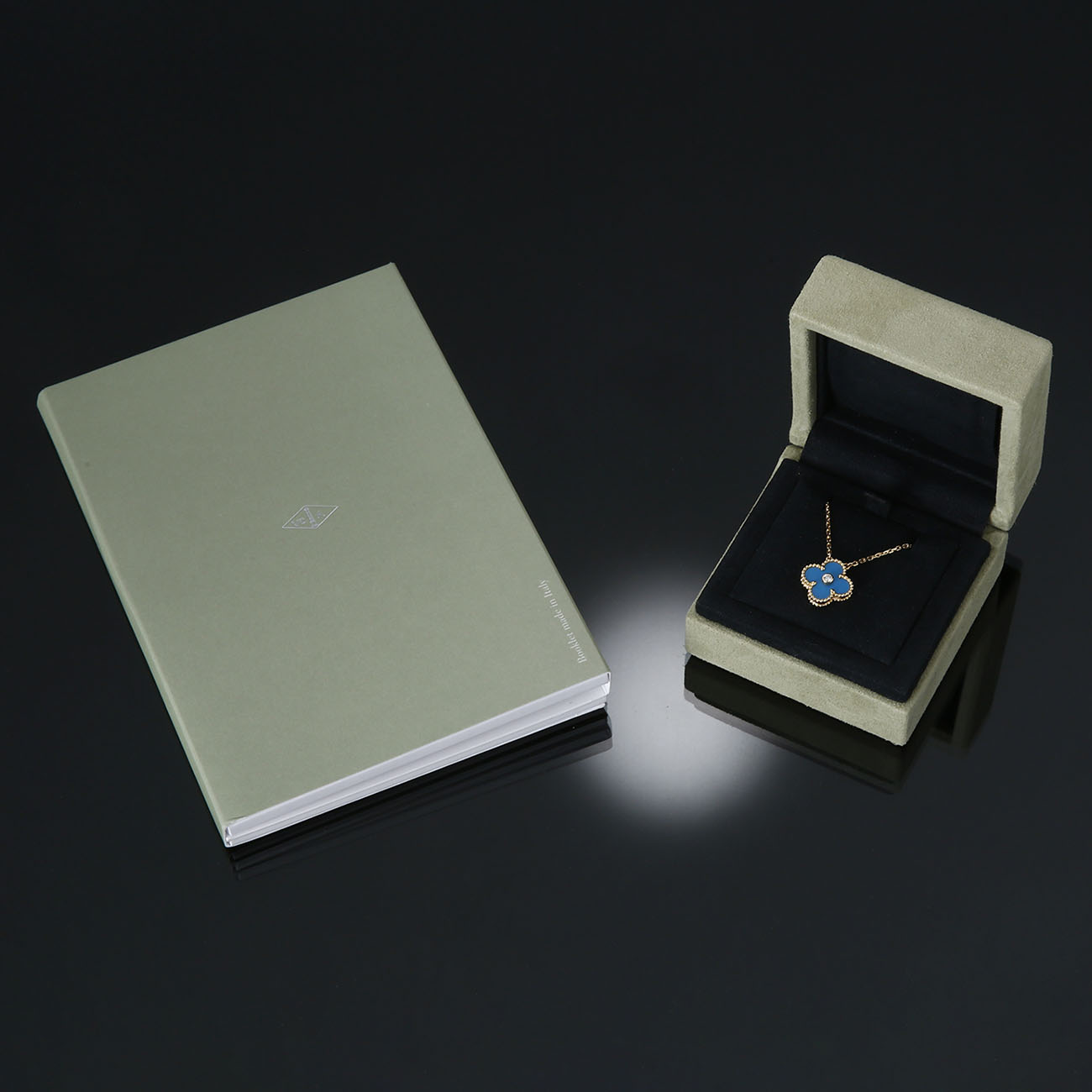 Van Cleef & Arpels(USED)반클리프앤아펠 빈티지 알함브라 다이아 네크리스
