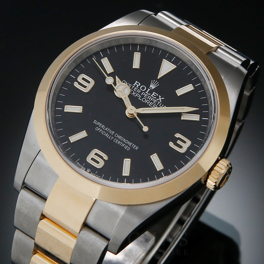 ROLEX(USED)롤렉스 익스플로러 콤비 124273 @@@@@