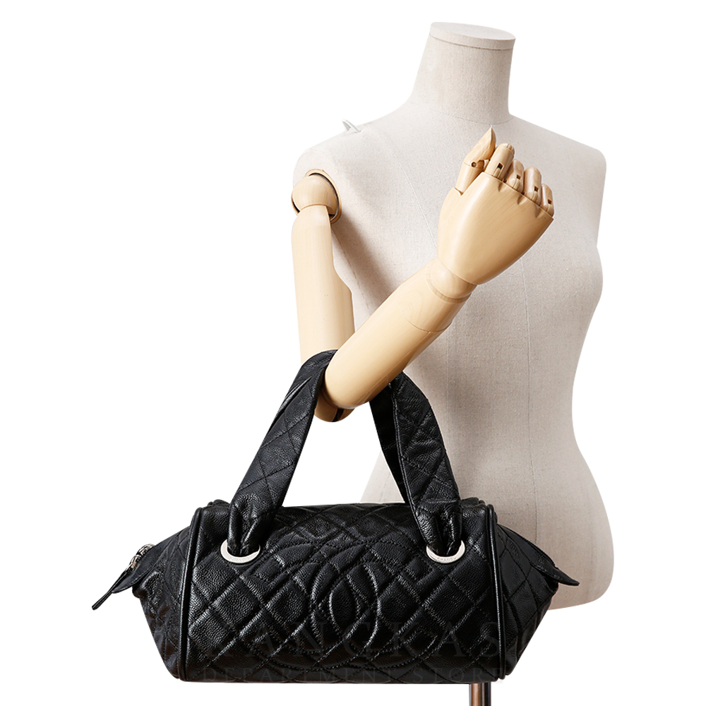 CHANEL(USED)샤넬  캐비어 볼링백