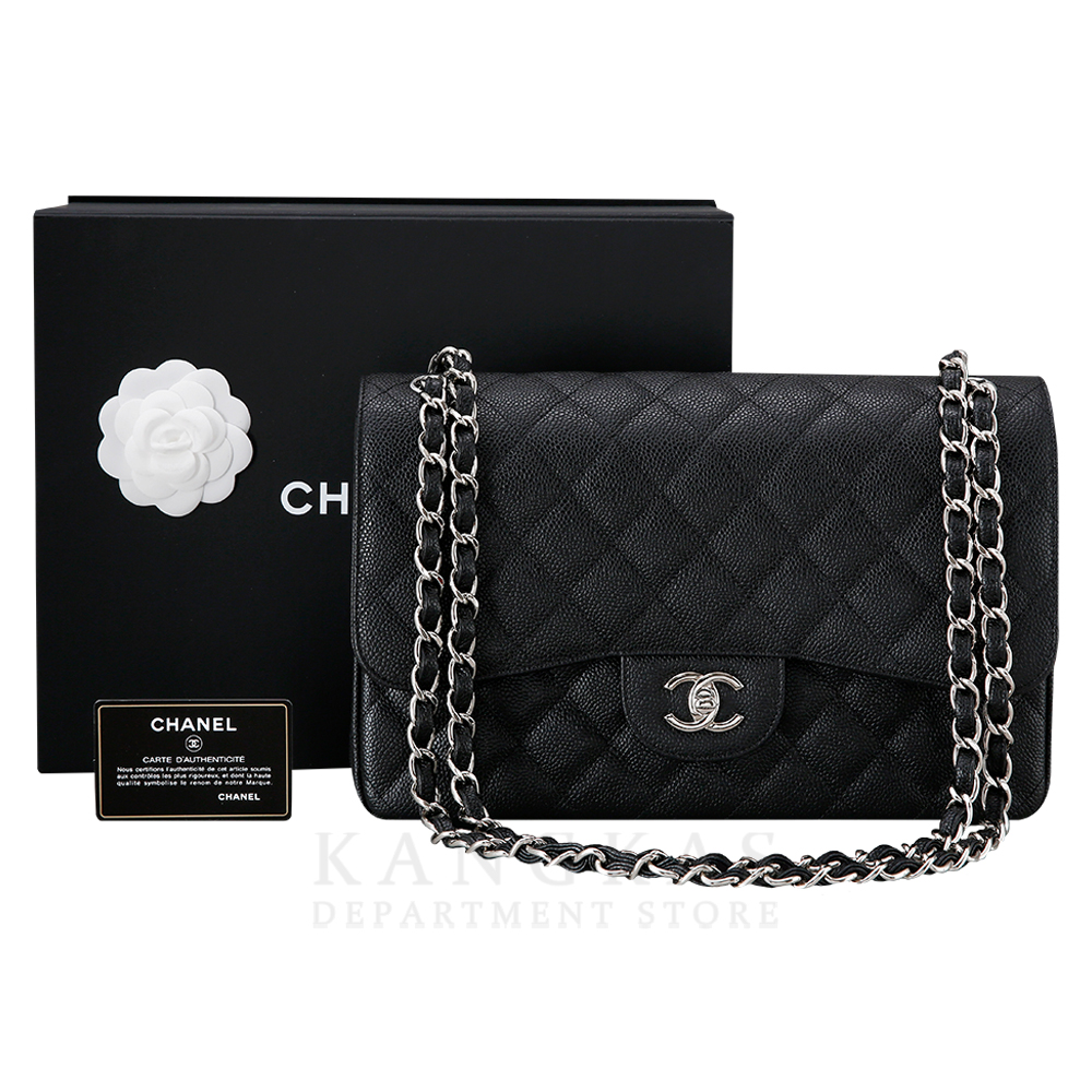 CHANEL(USED)샤넬 클래식 캐비어 점보