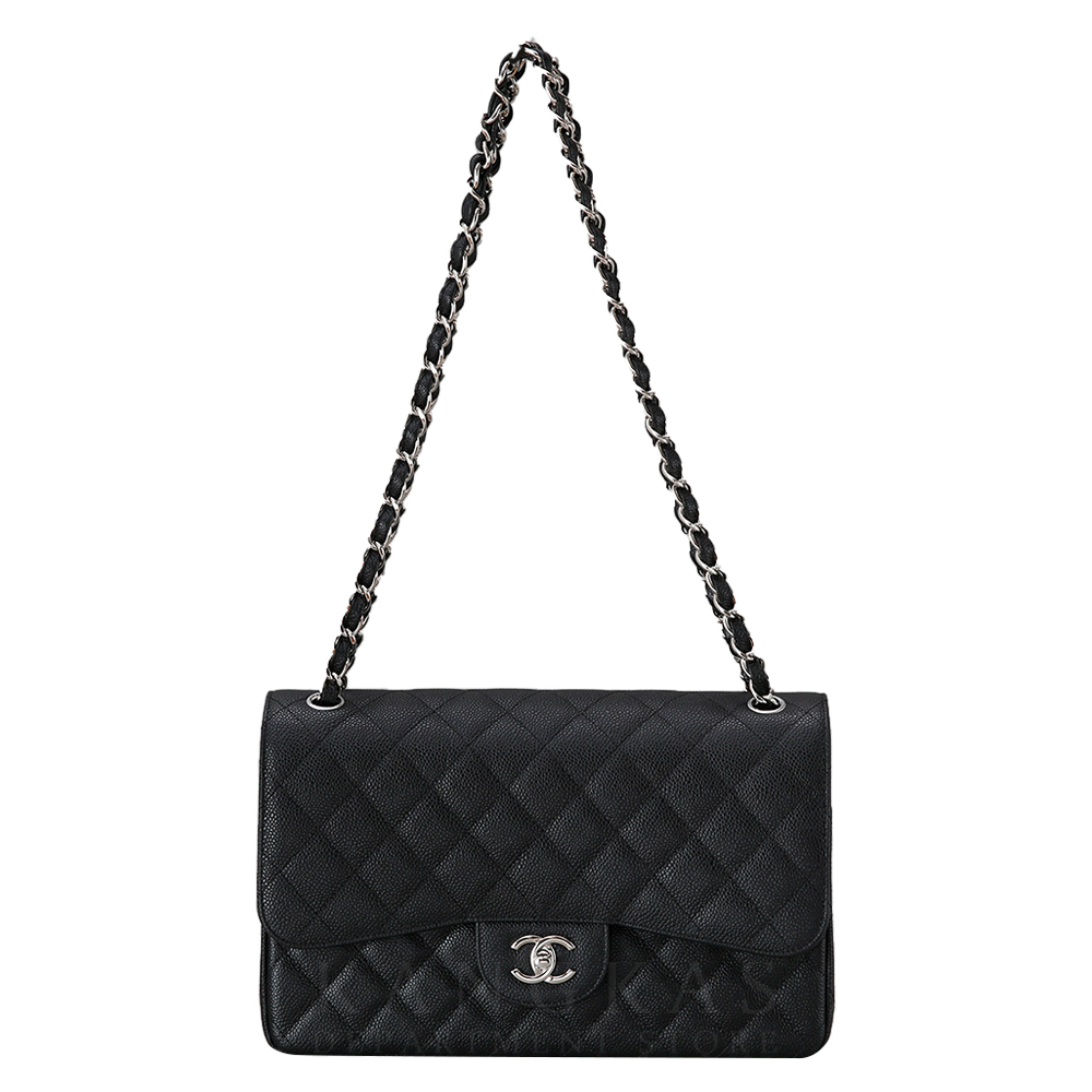 CHANEL(USED)샤넬 클래식 캐비어 점보