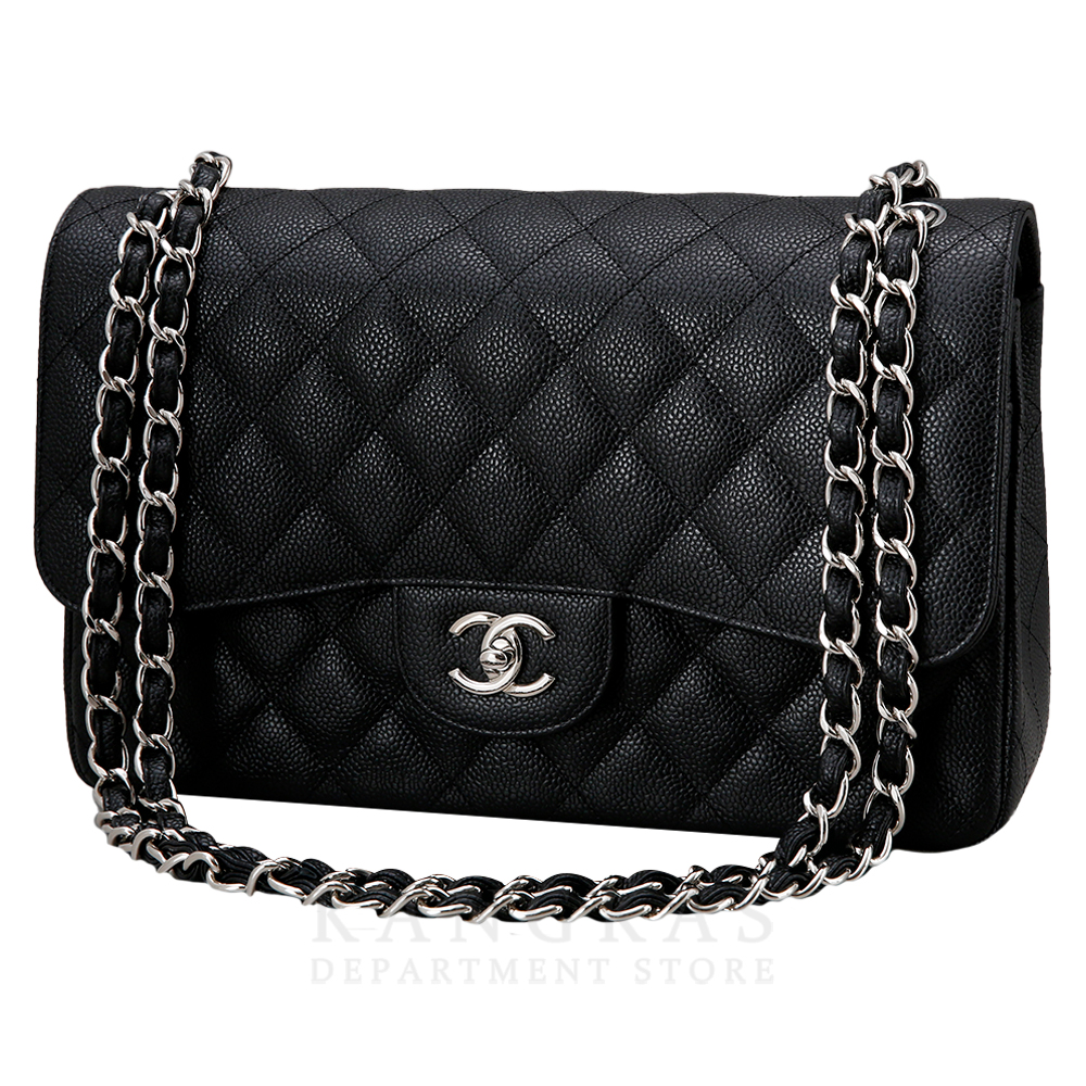 CHANEL(USED)샤넬 클래식 캐비어 점보