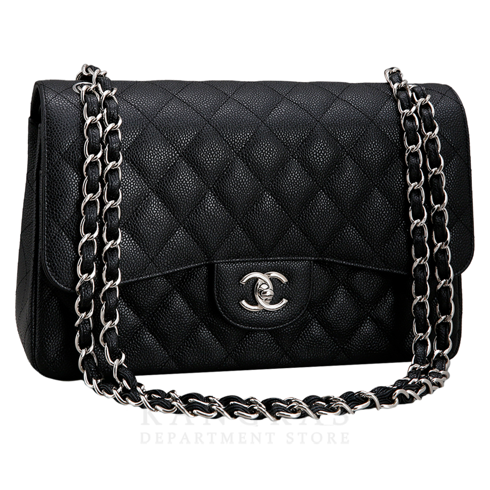 CHANEL(USED)샤넬 클래식 캐비어 점보