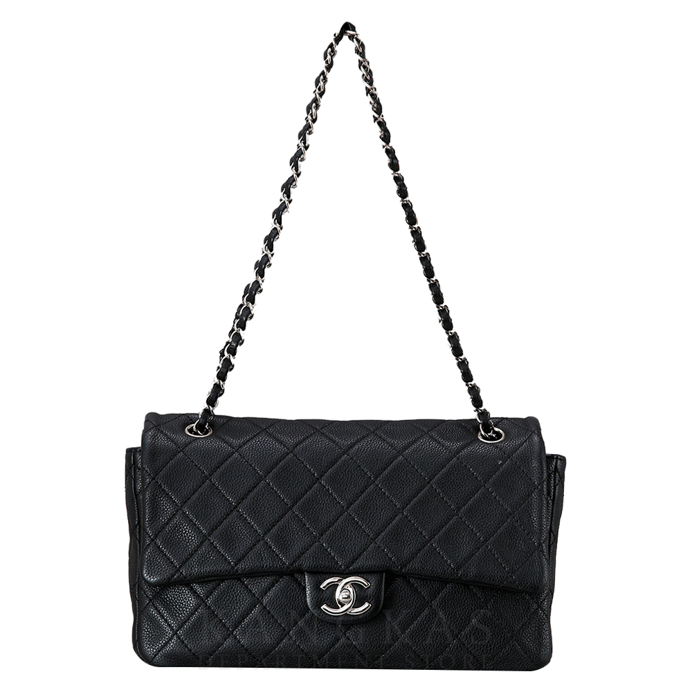 CHANEL(USED)샤넬 시즌 캐비어 플랩 체인백