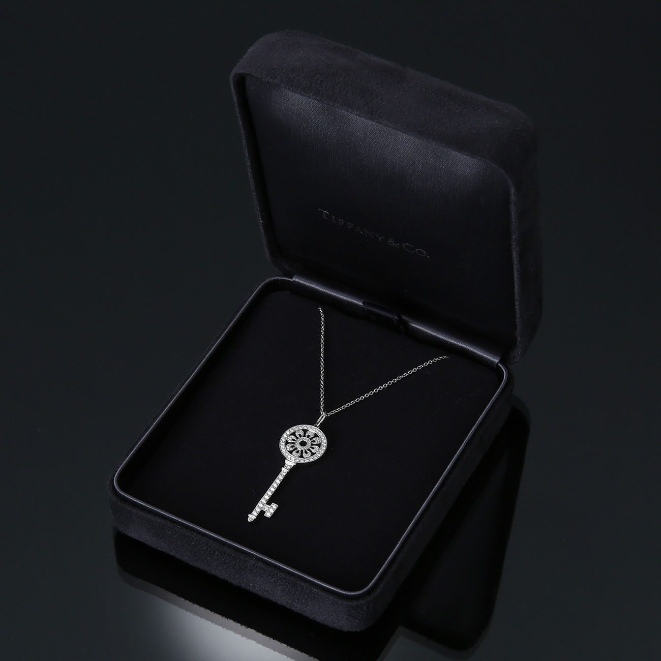 TIFFANY(USED)티파니 페탈 키 펜던트 네크리스