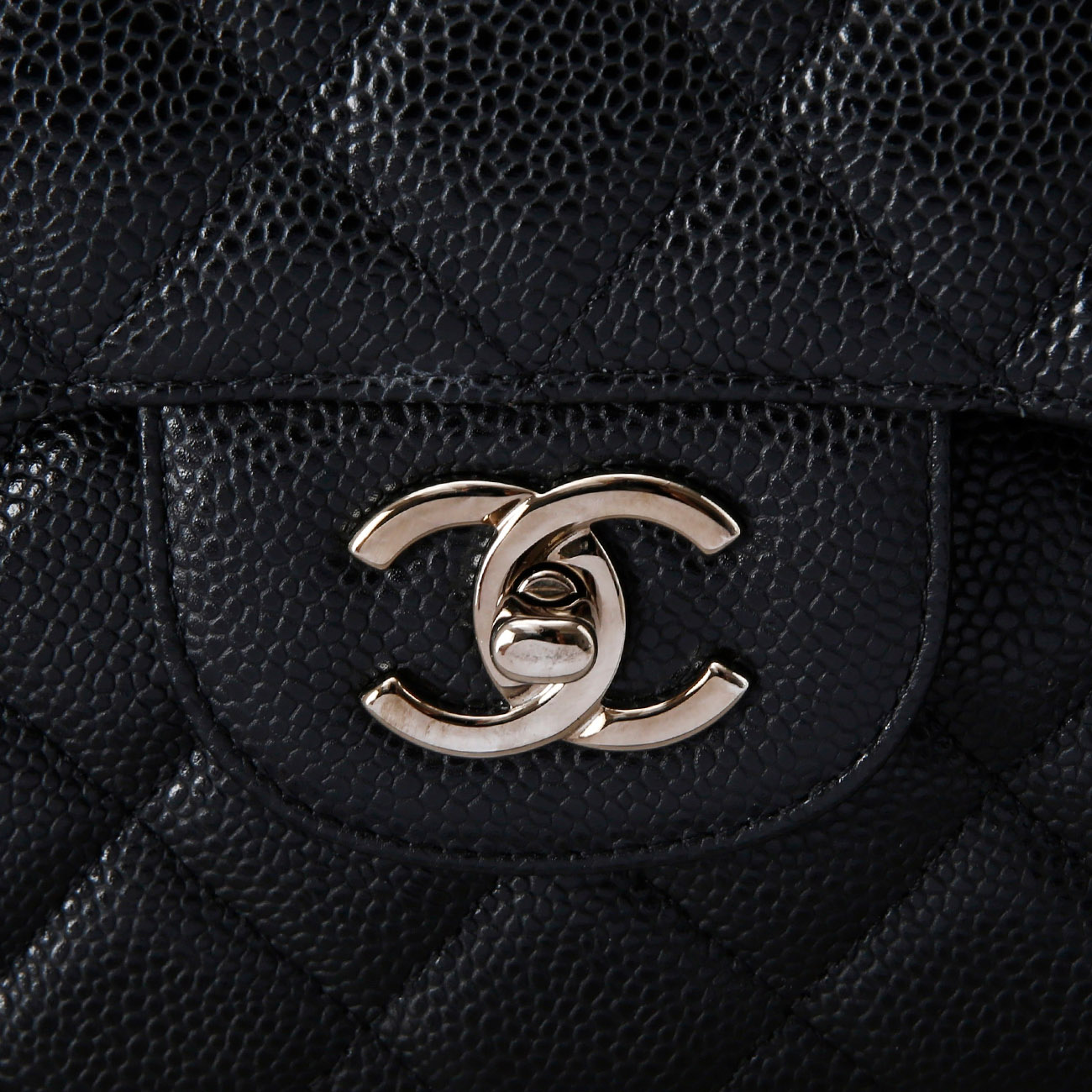 CHANEL(USED)샤넬 클래식 캐비어 점보