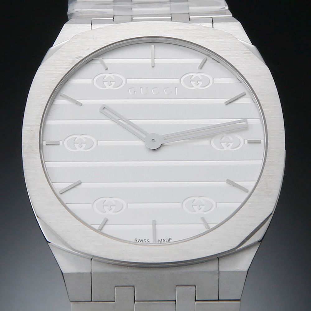 GUCCI(USED) 구찌 올실버 남성 시계