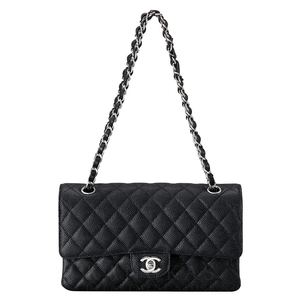 CHANEL(USED)샤넬 클래식 캐비어 미듐