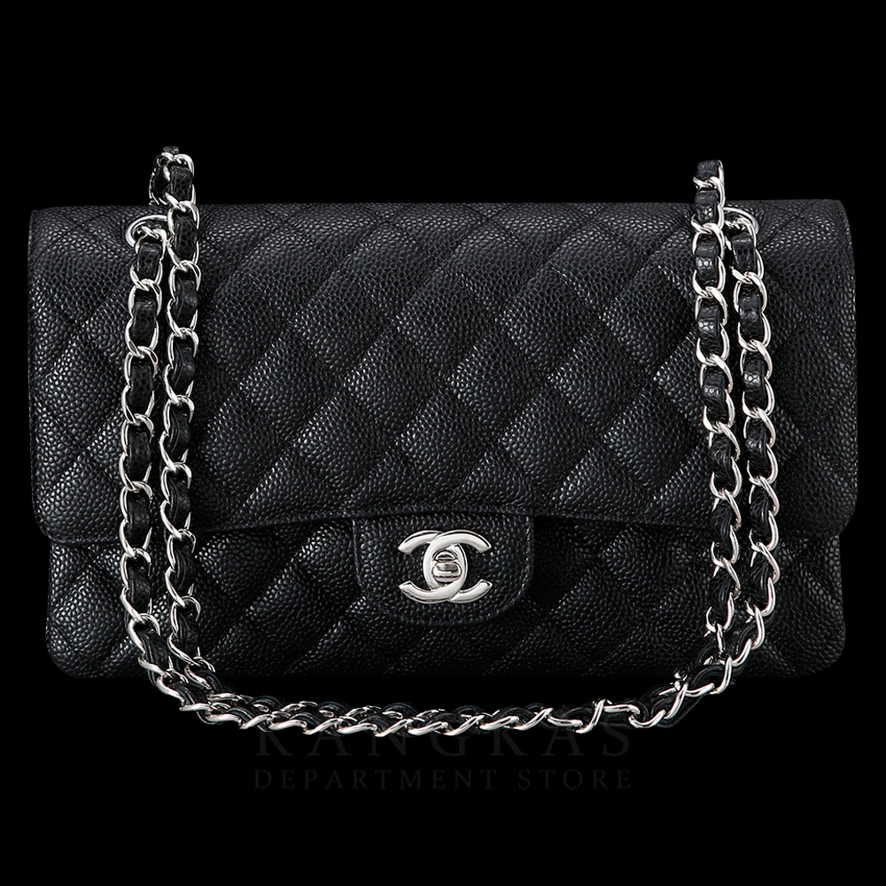 CHANEL(USED)샤넬 클래식 캐비어 미듐