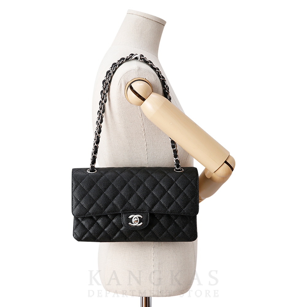 CHANEL(USED)샤넬 클래식 캐비어 미듐
