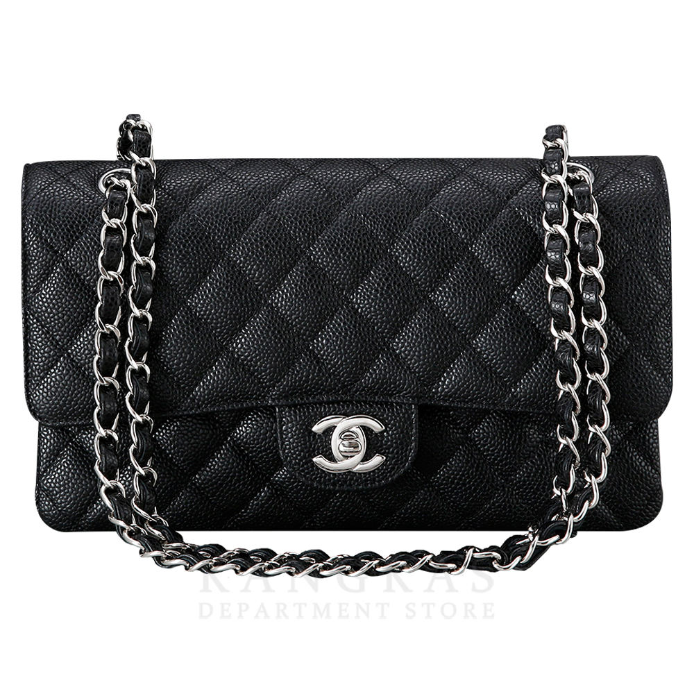 CHANEL(USED)샤넬 클래식 캐비어 미듐