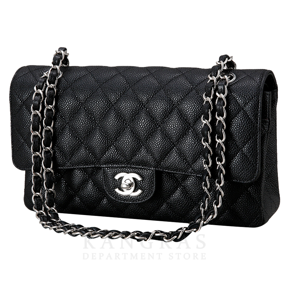 CHANEL(USED)샤넬 클래식 캐비어 미듐