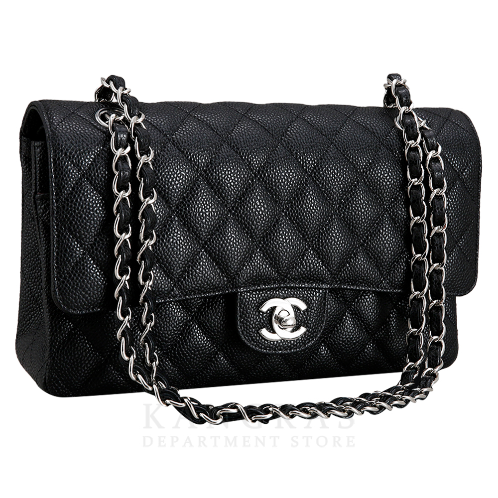 CHANEL(USED)샤넬 클래식 캐비어 미듐