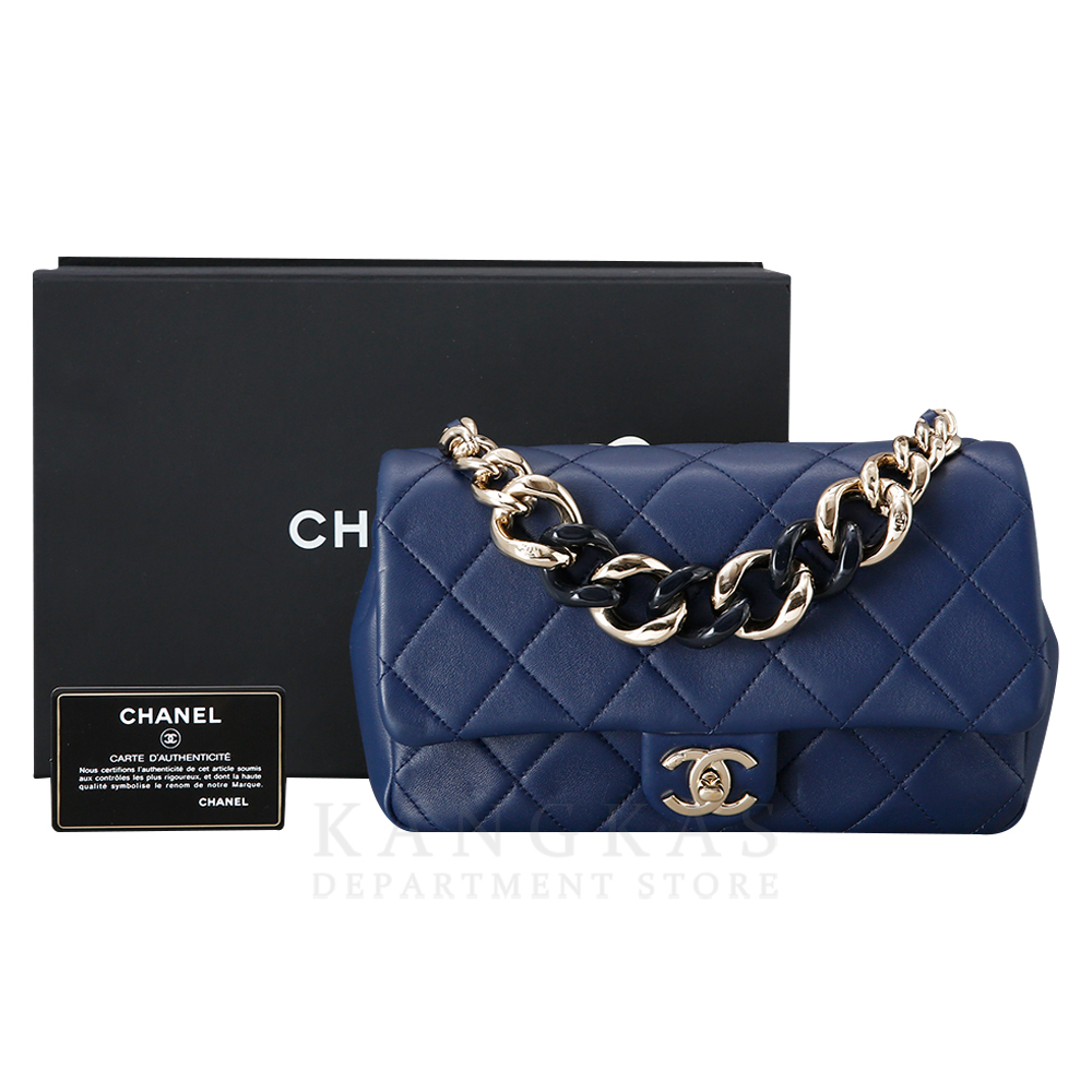 CHANEL(USED)샤넬 시즌 체인 핸들 숄더