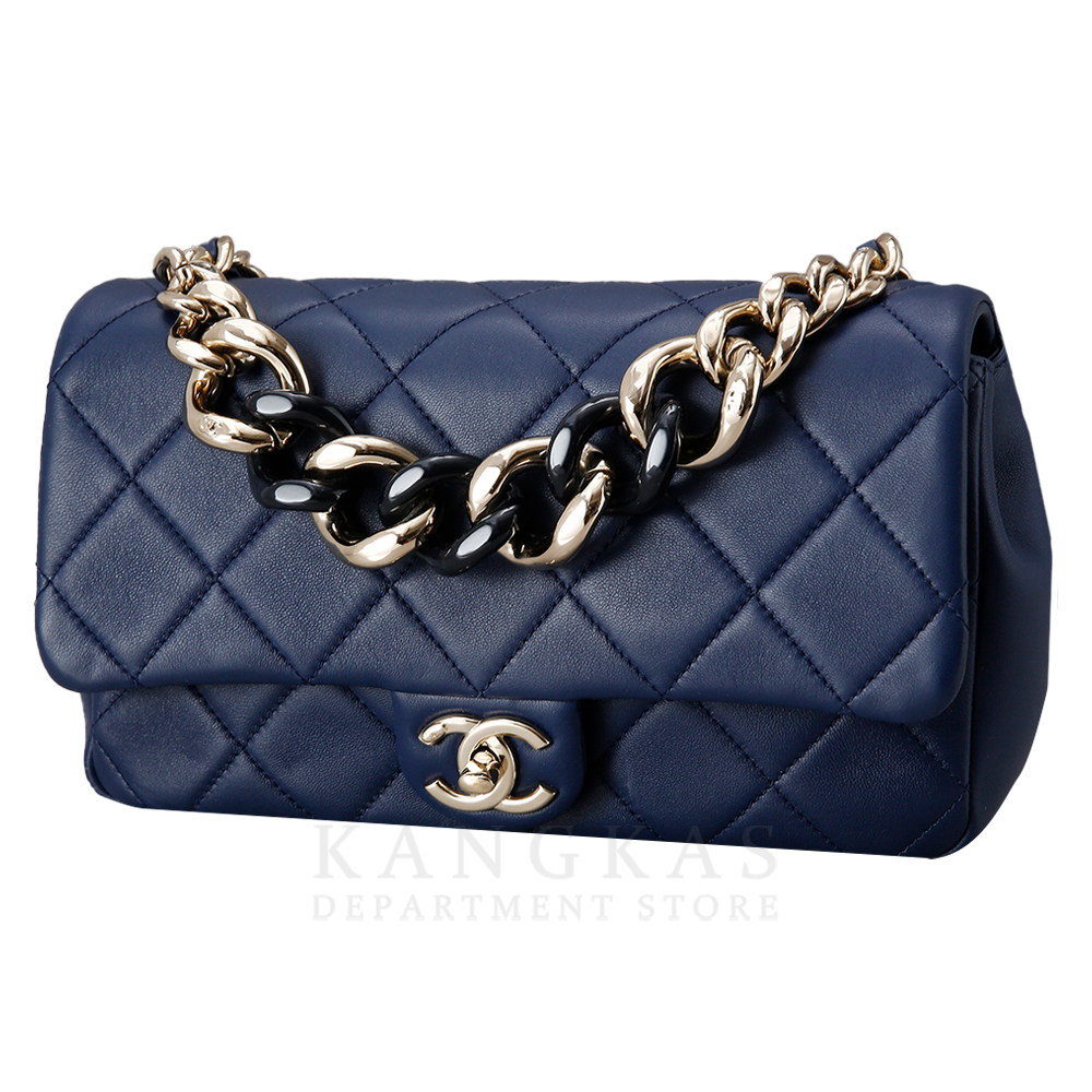 CHANEL(USED)샤넬 시즌 체인 핸들 숄더