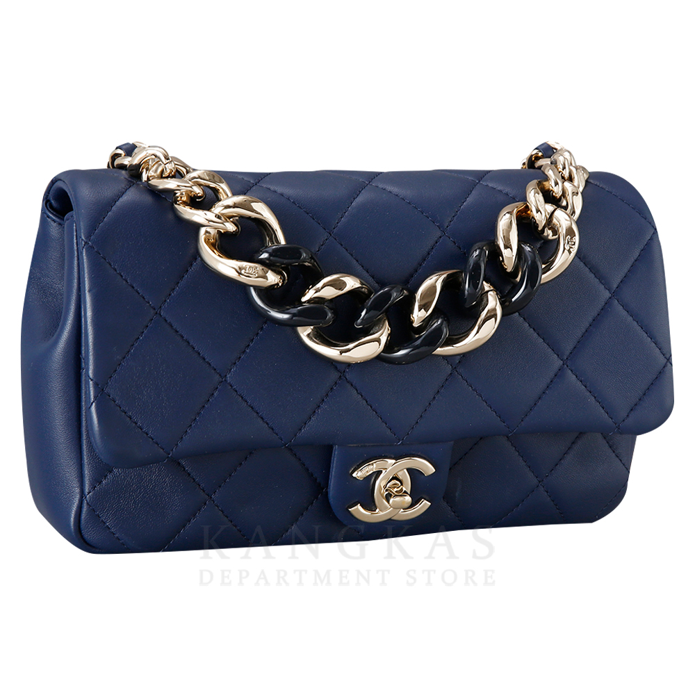 CHANEL(USED)샤넬 시즌 체인 핸들 숄더