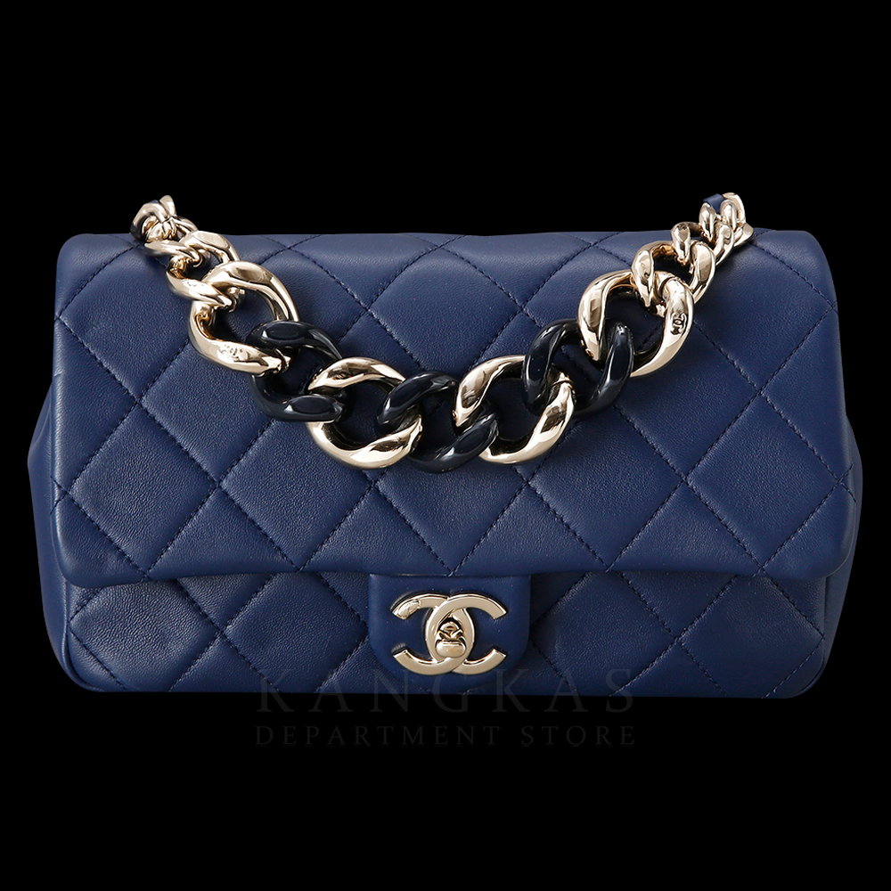 CHANEL(USED)샤넬 시즌 체인 핸들 숄더
