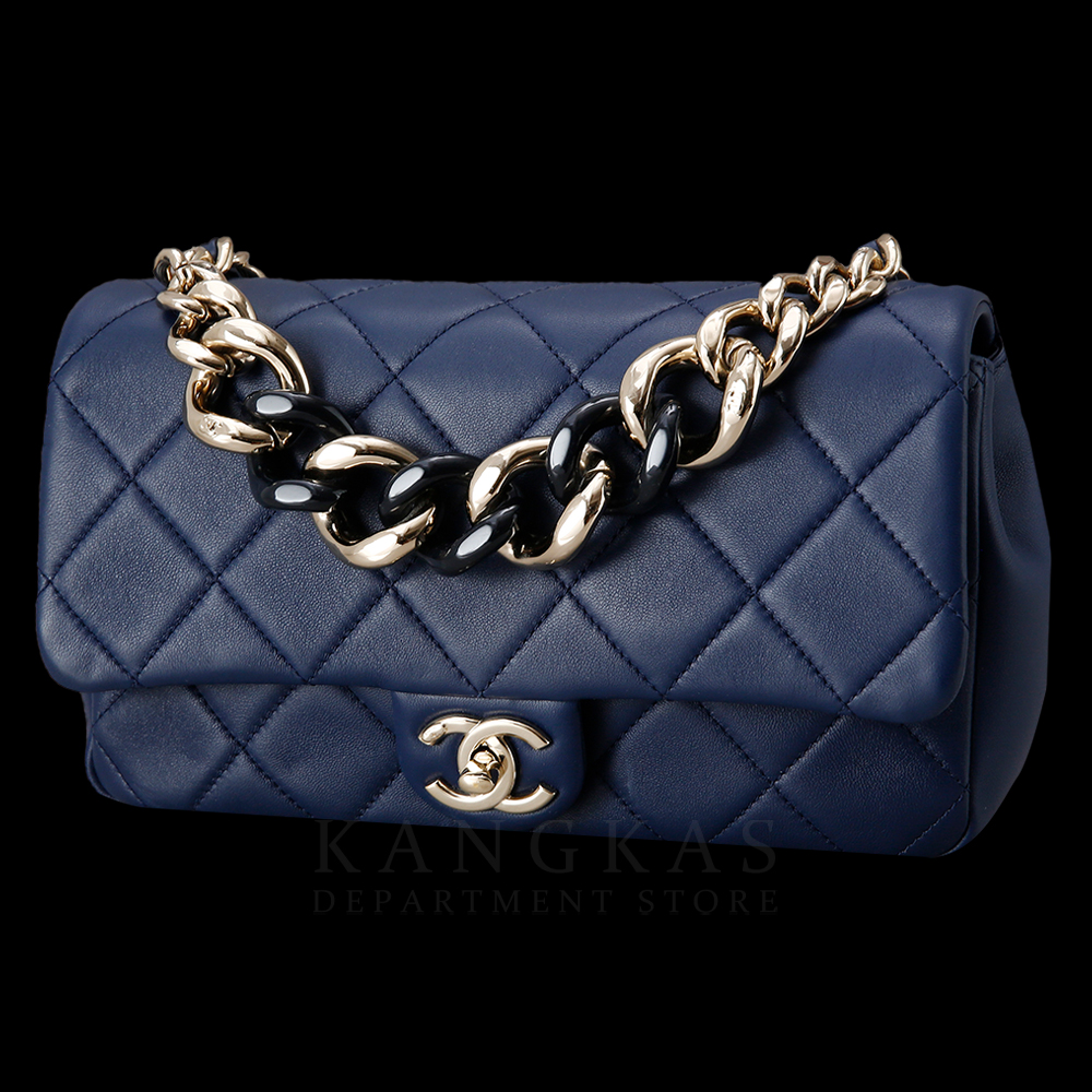 CHANEL(USED)샤넬 시즌 체인 핸들 숄더