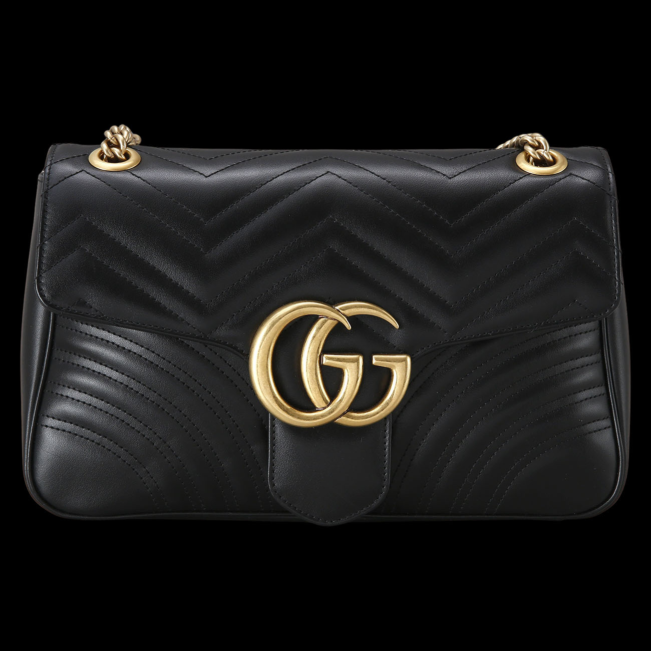 GUCCI(USED)구찌 마몽트 마틀라세  숄더백