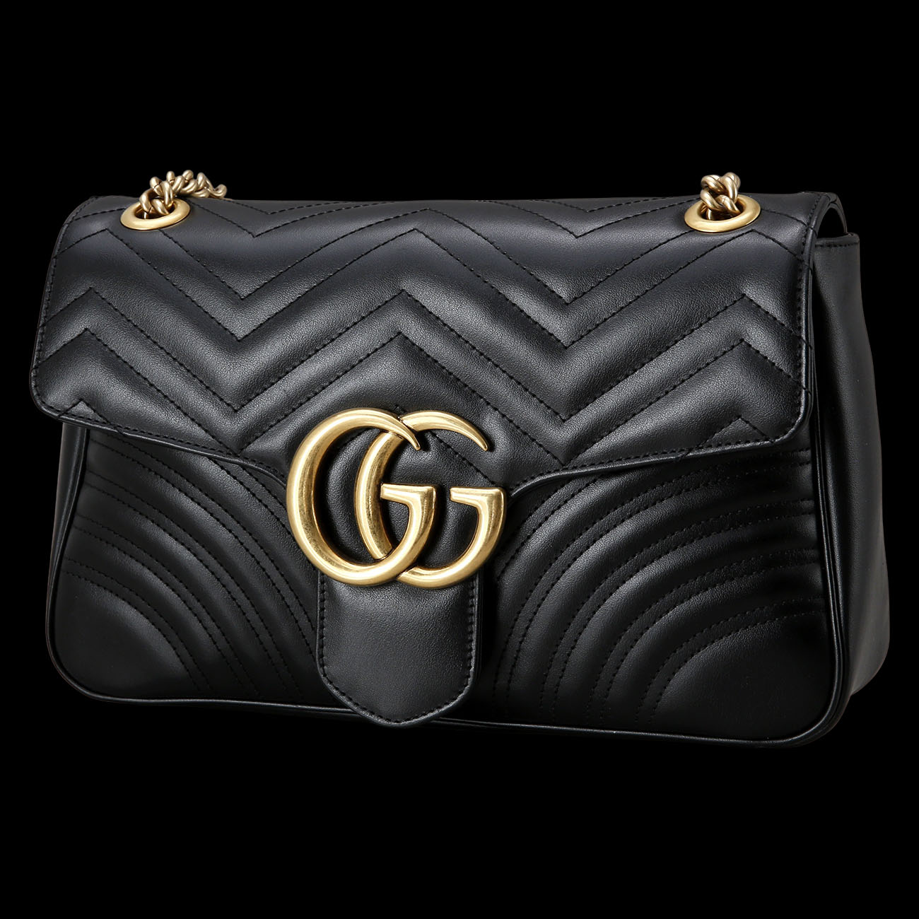 GUCCI(USED)구찌 마몽트 마틀라세  숄더백