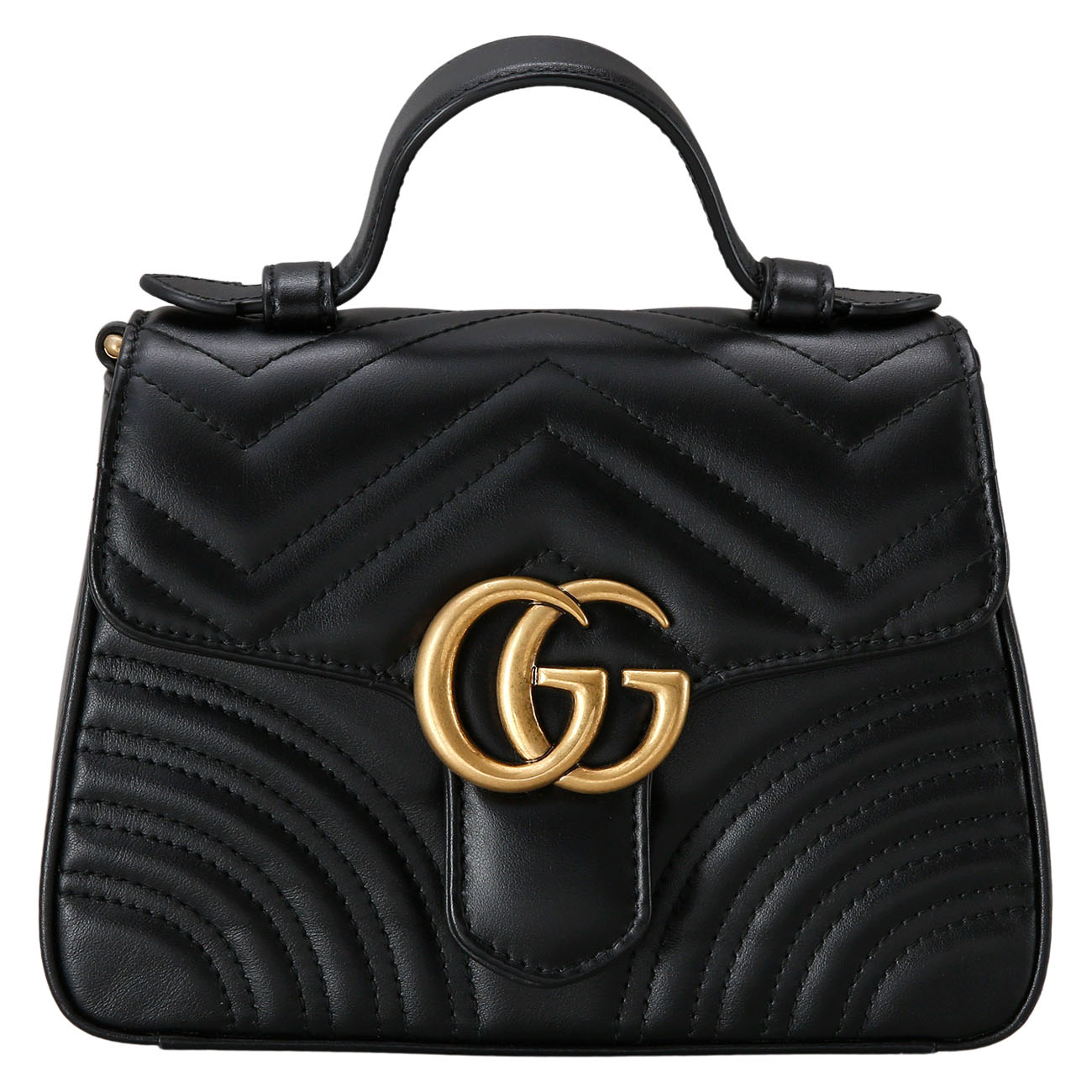 GUCCI(USED)구찌 547260 GG마몽 마틀라세 탑 핸들백