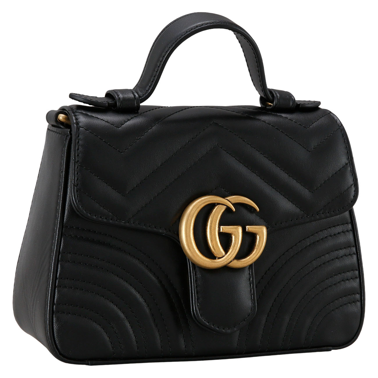 GUCCI(USED)구찌 547260 GG마몽 마틀라세 탑 핸들백