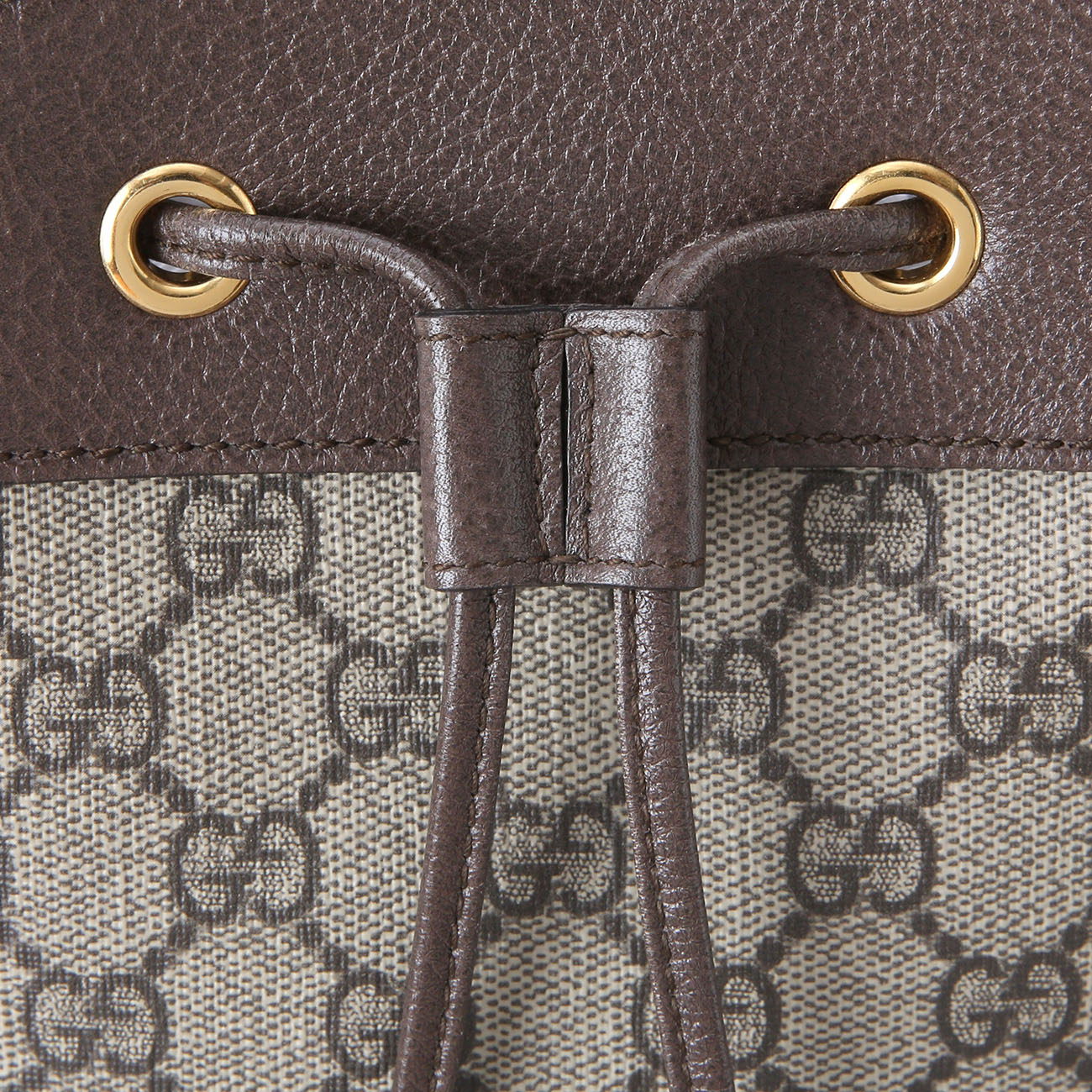 GUCCI(USED)구찌 오피디아 수프림 PVC 스몰 버킷백