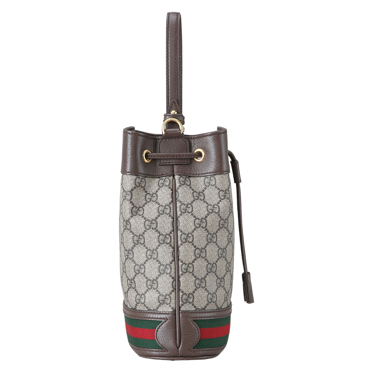 GUCCI(USED)구찌 오피디아 수프림 PVC 스몰 버킷백