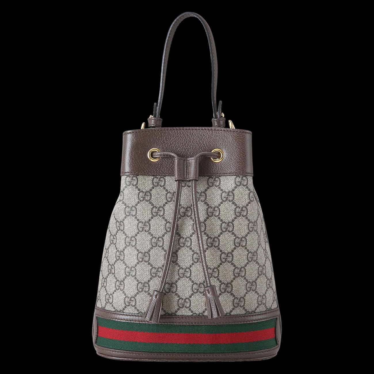 GUCCI(USED)구찌 오피디아 수프림 PVC 스몰 버킷백