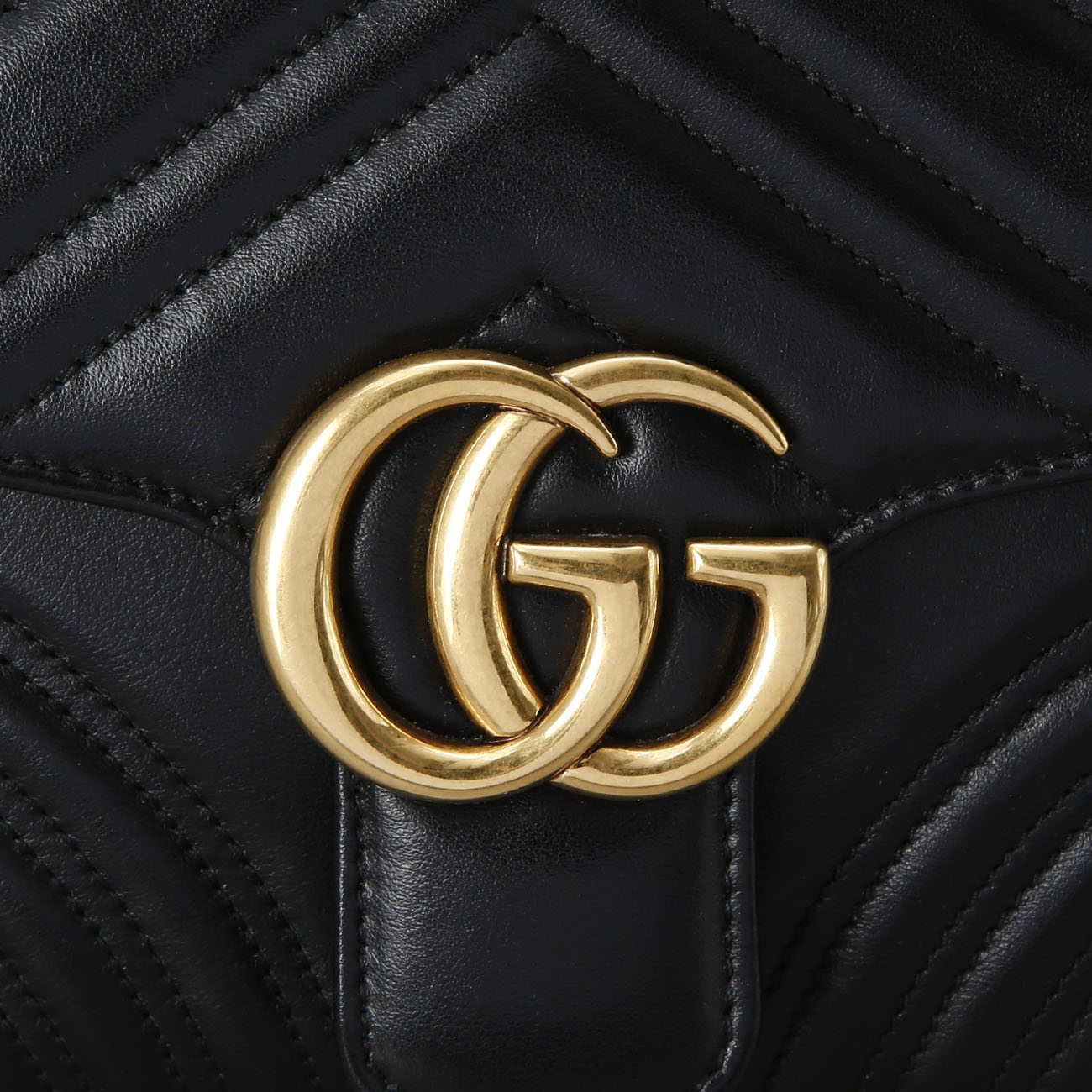 GUCCI(USED)구찌 498110 GG마몽 마틀라세 탑 핸들백 미디움